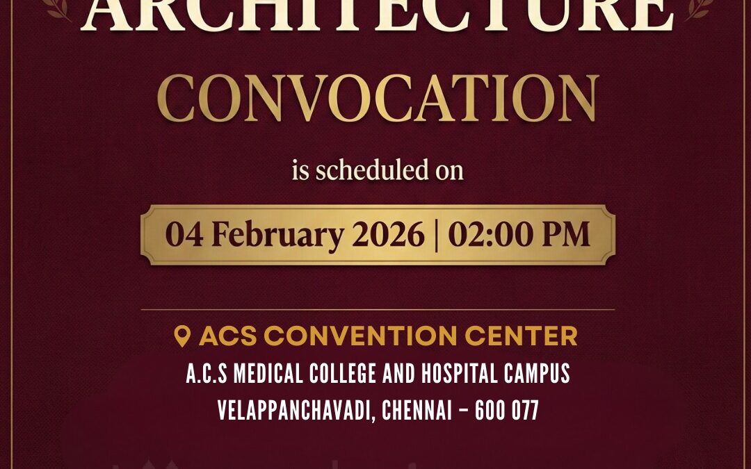 From Studio Sketches to the Convocation Stage