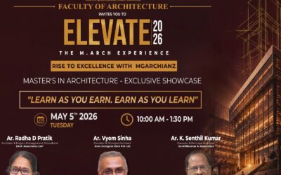 ELEVATE 2026 – The M.Arch Experience: Inspiring the Future of Architecture